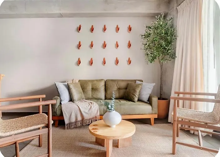 Apartamento Luxury And View Of The Monument, Terrace & Coworking México DF