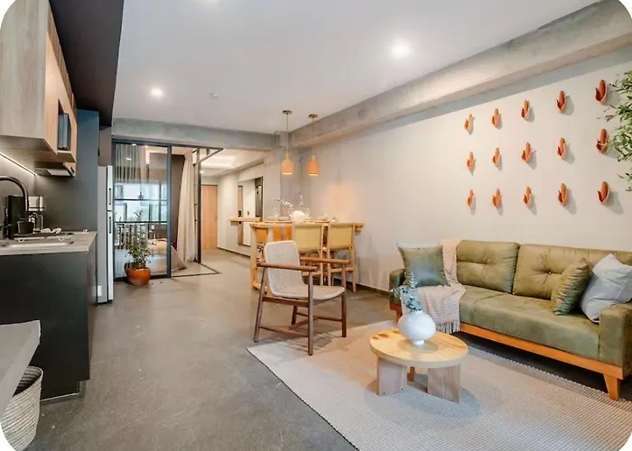 Luxury And View Of The Monument, Terrace & Coworking Apartamento México DF
