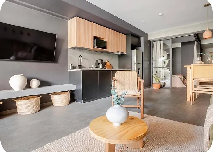 Apartamento Luxury And View Of The Monument, Terrace & Coworking México DF